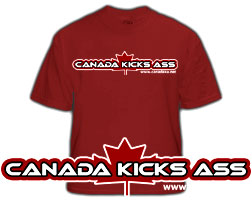 Original Canada Kicks Ass Shirt