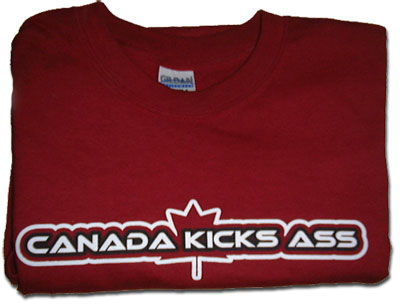 Original Canada Kicks Ass Shirt